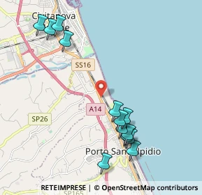 Mappa SS 16 KM 348+818, 63821 Porto Sant'Elpidio FM, Italia (2.35231)