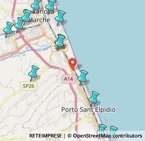 Mappa SS 16 km 346, 63821 Porto Sant'Elpidio FM, Italia (2.93538)