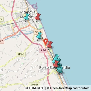 Mappa SS 16 km 346, 63821 Porto Sant'Elpidio FM, Italia (2.29846)