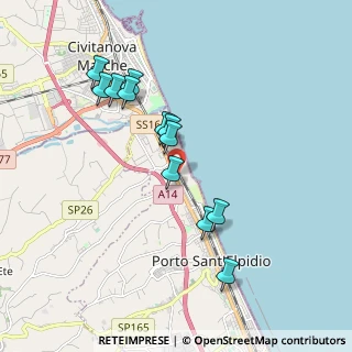 Mappa SS 16 km 346, 63821 Porto Sant'Elpidio FM, Italia (1.80583)