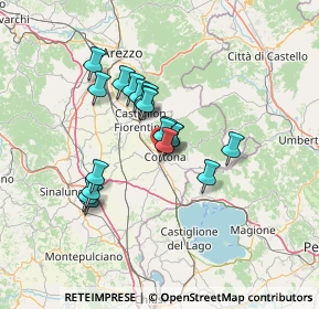 Mappa SR 71, 52044 Terontola , Italia (10.49474)