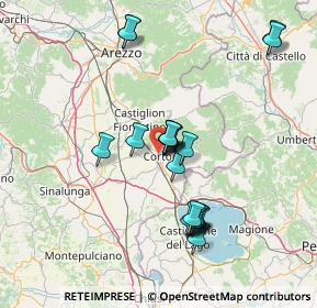 Mappa SR 71, 52044 Terontola , Italia (13.469)