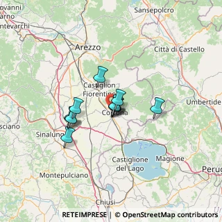 Mappa SR 71, 52044 Terontola , Italia (9.07667)