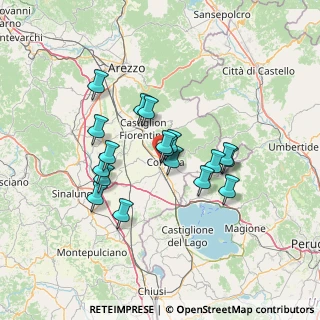 Mappa SR 71, 52044 Terontola , Italia (11.685)