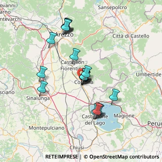 Mappa SR 71, 52044 Terontola , Italia (13.6985)