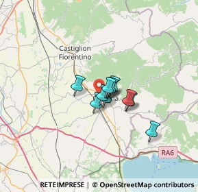 Mappa SR 71, 52044 Terontola , Italia (3.46)