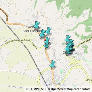 Mappa SR 71, 52044 Terontola , Italia (0.901)