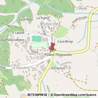 Mappa Viale Mazzini, 30, 53018 Sovicille, Siena (Toscana)