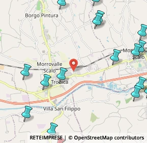 Mappa Via Canaletto, 62010 Morrovalle MC, Italia (3.4275)