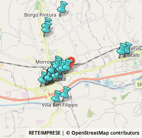 Mappa Via Canaletto, 62010 Morrovalle MC, Italia (1.72)