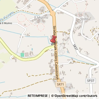 Mappa Strada Comunale del Sodo, 1201/a, 52044 Cortona, Arezzo (Toscana)