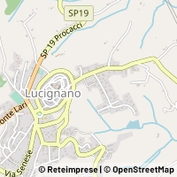 Mapa Lucignano