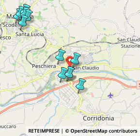 Mappa Via 1° Maggio, 62100 Piediripa MC, Italia (2.31667)