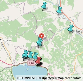 Mappa C. S. Val di Pierle, 52044 Cortona AR, Italia (9.4295)