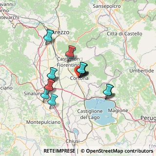 Mappa Località Piazzanella, 52044 Cortona AR, Italia (11.63789)