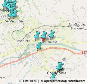 Mappa Via Cluentina, 62100 Piediripa MC, Italia (3.28)
