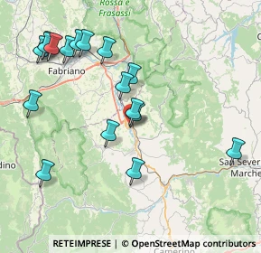 Mappa Via Cavalieri Costa, 62024 Matelica MC, Italia (9.05412)