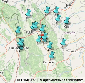 Mappa Via Cavalieri Costa, 62024 Matelica MC, Italia (14.398)