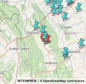 Mappa Via Cavalieri Costa, 62024 Matelica MC, Italia (20.46789)