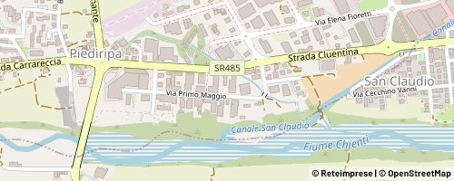 Mappa Macerata