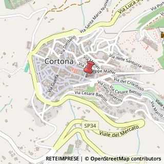 Mappa Via Nazionale, 67, 52044 Cortona, Arezzo (Toscana)