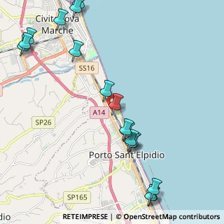Mappa Via Albania, 63821 Porto Sant'Elpidio FM, Italia (2.79529)