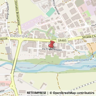 Mappa Via Primo Maggio, 9/a, 62100 Macerata, Macerata (Marche)