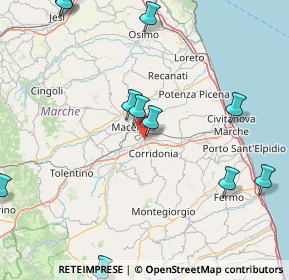 Mappa Piazzale Salvo D'Acquisto, 62100 Macerata MC, Italia (25.94357)