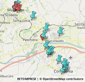 Mappa Piazzale Salvo D'Acquisto, 62100 Macerata MC, Italia (2.69)