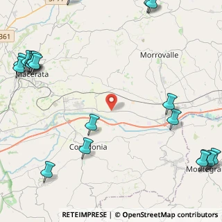 Mappa SP Civitanova Marche-Macerata, 62014 Corridonia MC (7.267)