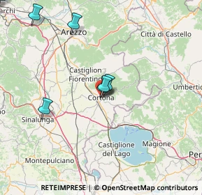 Mappa Via Guelfa, 52044 Cortona AR, Italia (29.23083)