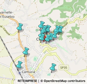 Mappa Via Guelfa, 52044 Cortona AR, Italia (0.65133)