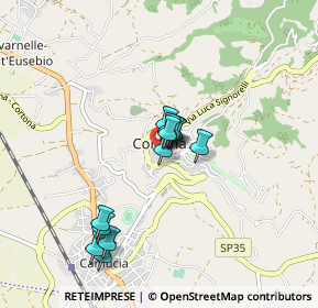 Mappa Via Guelfa, 52044 Cortona AR, Italia (0.68692)