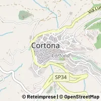 Mapa Cortona