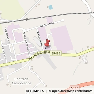 Mappa Via Canaletto, 34, 62010 Morrovalle, Macerata (Marche)