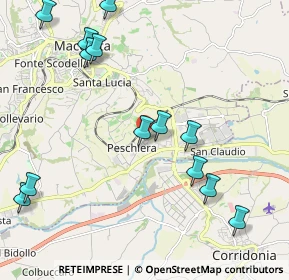 Mappa Via Metauro, 62100 Piediripa MC, Italia (2.56385)