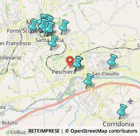 Mappa Via Metauro, 62100 Piediripa MC, Italia (2.18125)