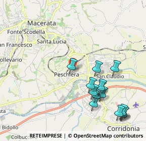 Mappa Via Metauro, 62100 Piediripa MC, Italia (2.37429)