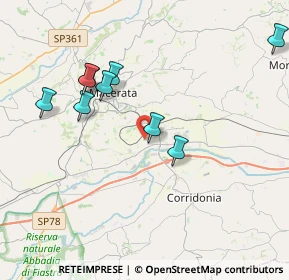 Mappa Via Metauro, 62100 Piediripa MC, Italia (5.64786)