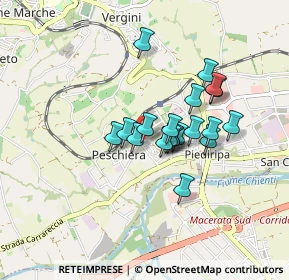 Mappa Via Metauro, 62100 Piediripa MC, Italia (0.6465)