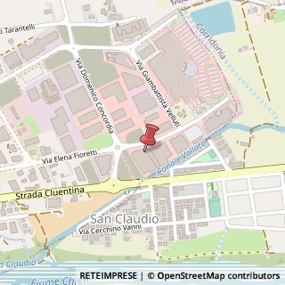 Mappa Via Giovan Battista Velluti, 7, 62100 Macerata, Macerata (Marche)
