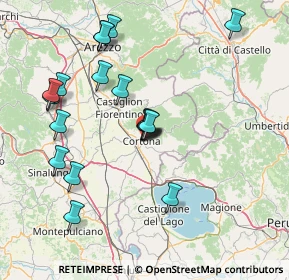 Mappa Piazza Santa Margherita, 52044 Cortona AR, Italia (15.57684)
