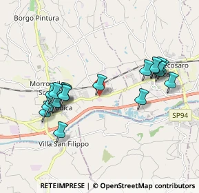 Mappa SP 485, 62010 Morrovalle MC (2.0265)