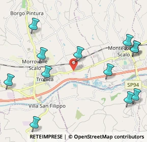 Mappa SP 485, 62010 Morrovalle MC (2.8175)