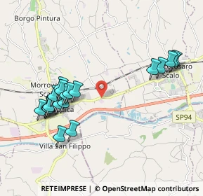 Mappa SP 485, 62010 Morrovalle MC (2.168)