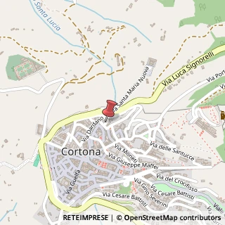 Mappa Via Maccari, 7, 52044 Cortona, Arezzo (Toscana)