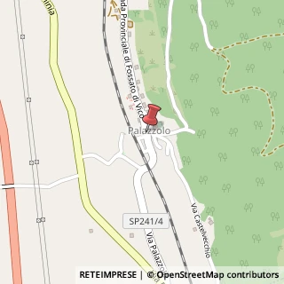 Mappa Via Palazzolo, 27, 06022 Fossato di Vico, Perugia (Umbria)