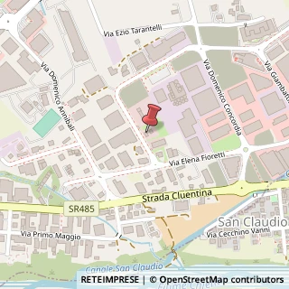 Mappa Via Domenico Concordia, 62100 Piediripa MC, Italia, 62100 Macerata, Macerata (Marche)