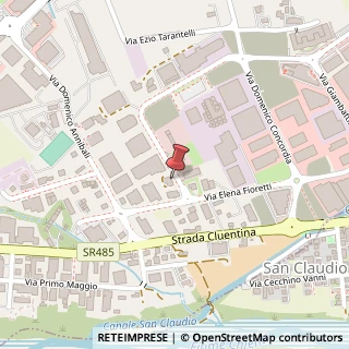 Mappa Via Domenico Concordia, 4, 62100 Macerata, Macerata (Marche)