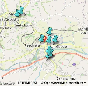 Mappa Borgo Piediripa, 62100 Piediripa MC, Italia (1.43)